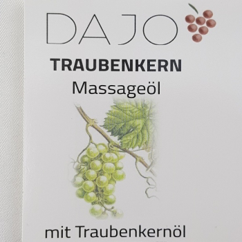 DAJO Traubenkern Massage- Öl  100ml